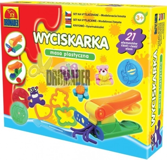 Plasticine met extruder