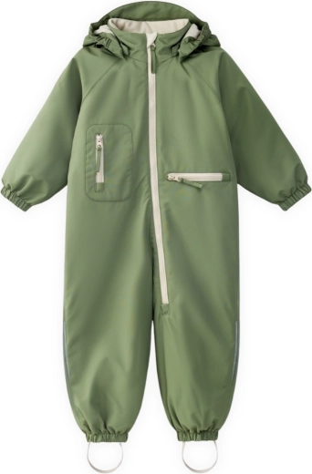 Leokid overgangskinderoverall Ulli Green quill, maat 110 (5–6 jaar)