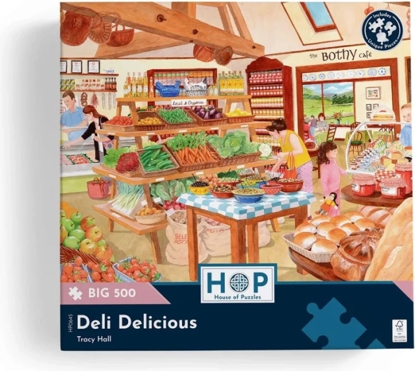 Kwalitatieve afwerking van House of Puzzles