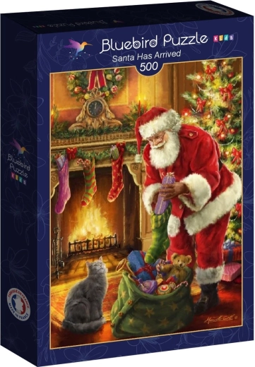 Bluebird puzzel De Kerstman is al gearriveerd 500 stukjes