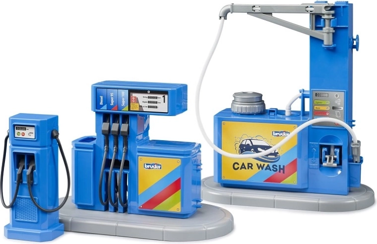 Brandstofpomp met flexibele slangen