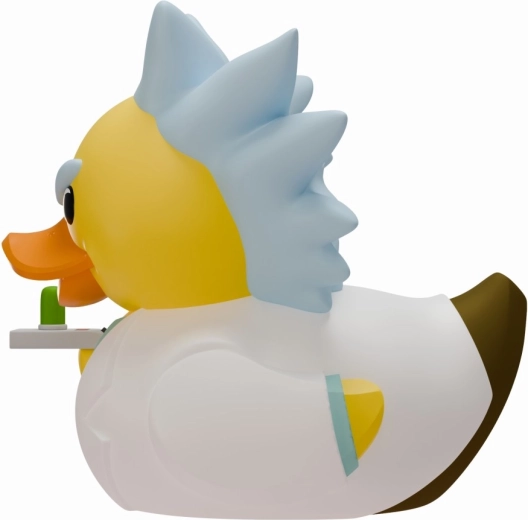 Getrouwe details van Rick in eendenstijl