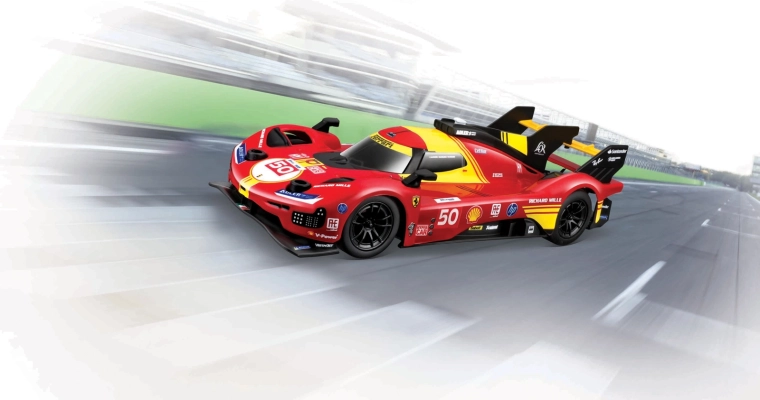 Vloeiende 2,4 GHz‑besturing zonder interferentie