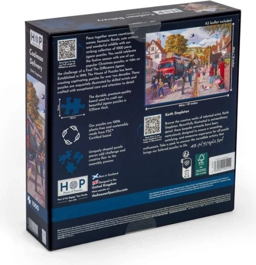 Hoogwaardige uitvoering van House of Puzzles