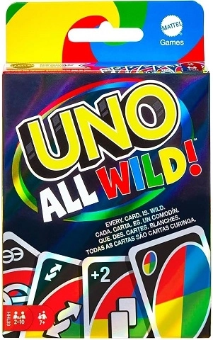 Mattel Uno all wild – kaartspel