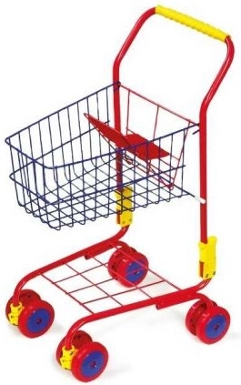 Small Foot winkelwagen rood