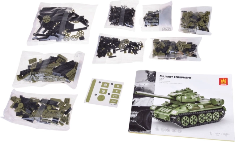 604 stukjes en overzichtelijke handleiding