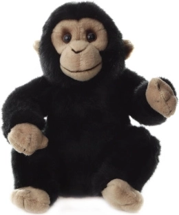 Pluchen chimpansee 17 cm