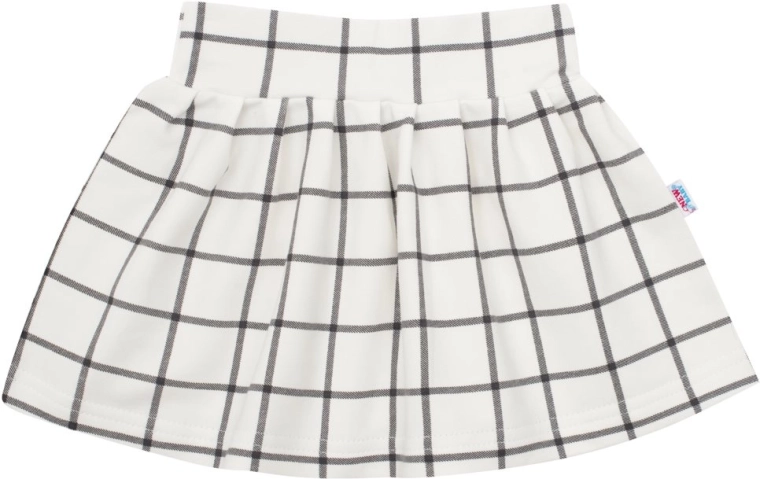 Zwierige cirkelrok met elastische taille