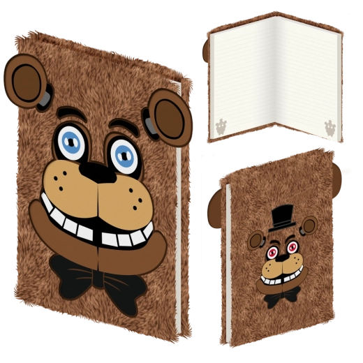Five Nights At Freddy's pluchen notitieblok A5 Freddy