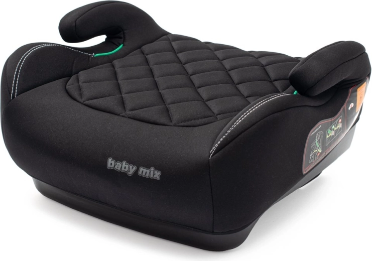 Autostoel zitverhoger BABY MIX Hero i-Size, zwart