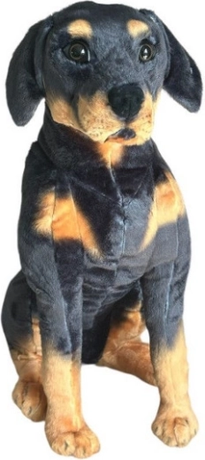 Dubi pluchen rottweiler Pier 65 cm