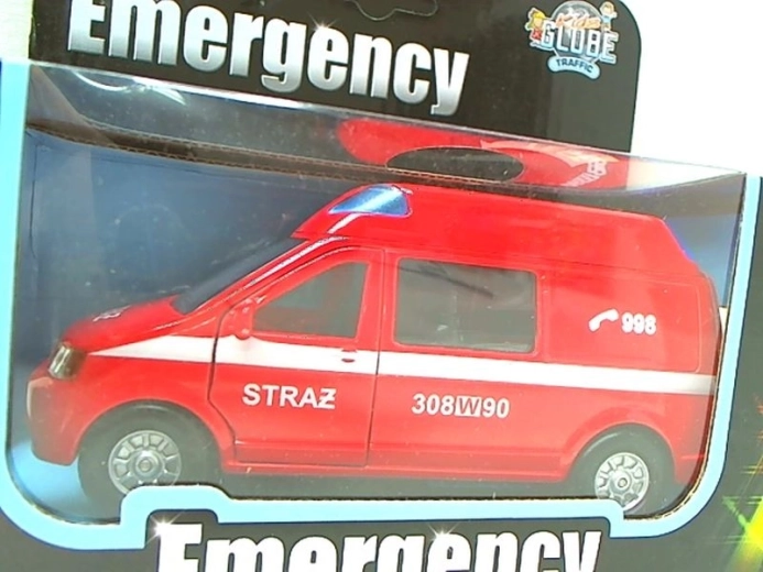 Brandweerbusje (van) 14 cm