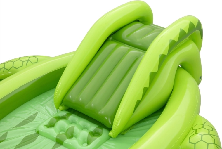 Zachte glijbaan met veilige uitloop