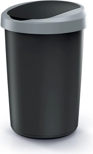 Afvalbak met klepdeksel 40 l COMPACTA R
