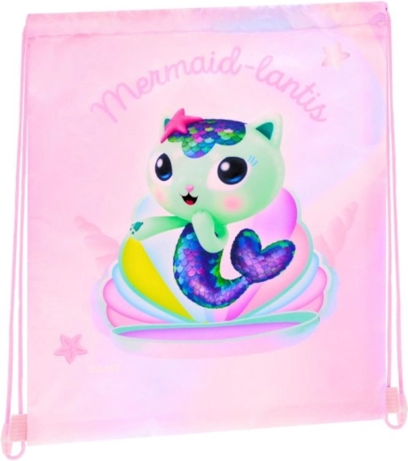 Sporttas met trekkoorden Gabby's Dollhouse met MerCat-motief