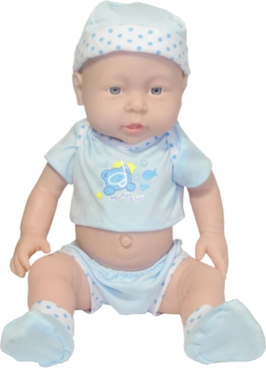 Jongenpop 40 cm met geluiden