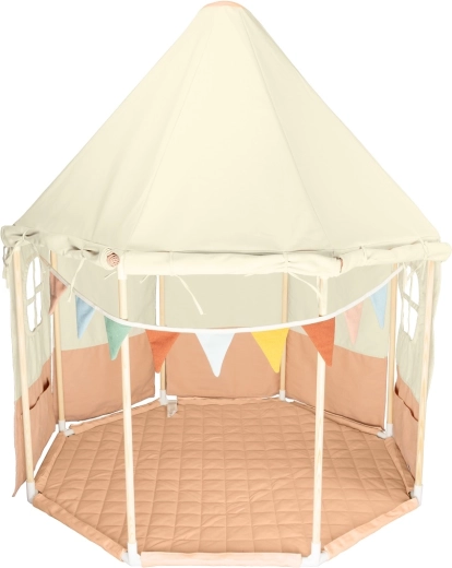 2Kids Toys kinderspeeltent met vlaggetjes