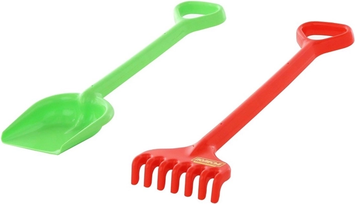 Kinderzandschep met harkje