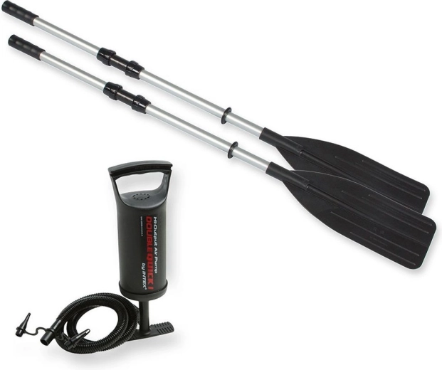 Complete set met peddels en pomp