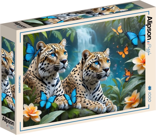 Alipson puzzel Twee luipaarden 1000 stukjes