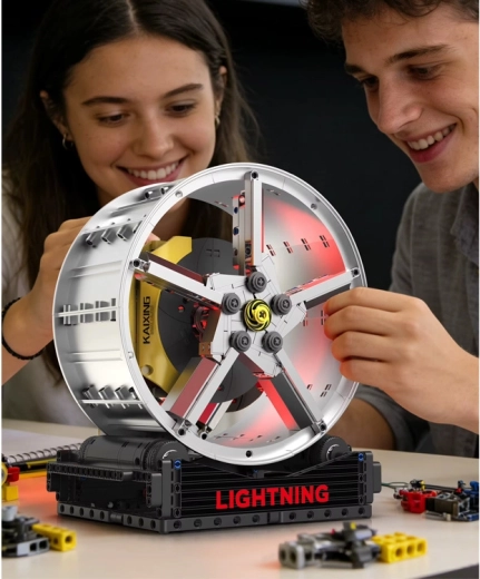 Opvallende rode verlichting