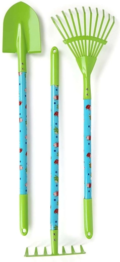 Duurzame metalen gereedschappen in kinderformaat