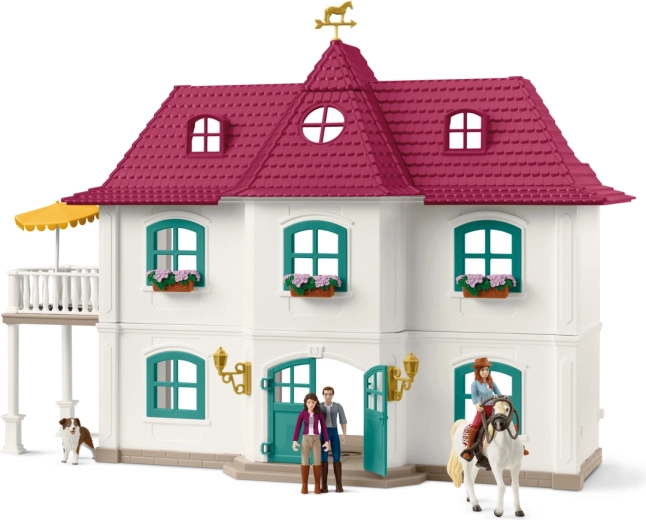 Veel accessoires en beweegbare figuren