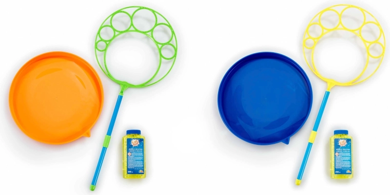 Set met racket voor grote bellen