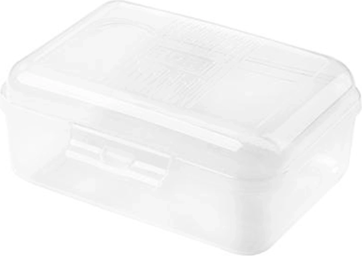 Plastic lunchbox 29,5 × 18,5 × 8,6 cm