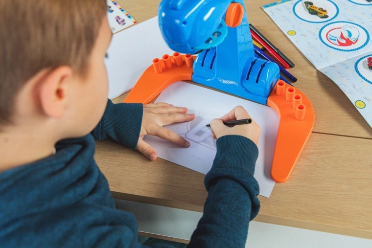 LED-projector voor makkelijk overtrekken