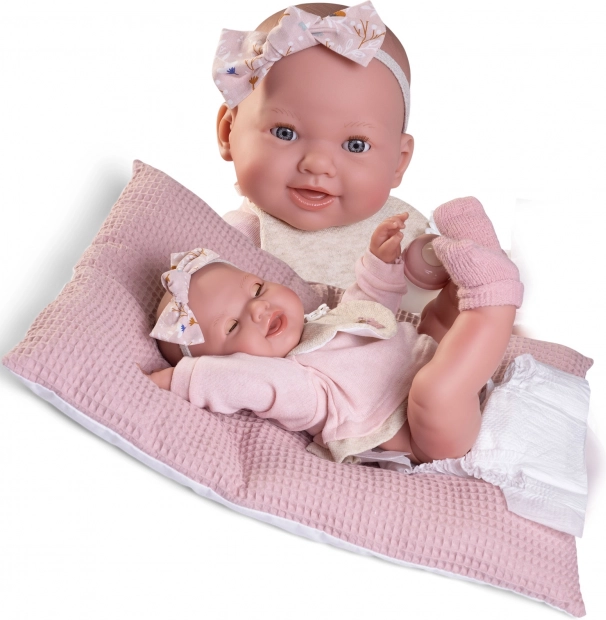 Realistische pop baby met zacht vinyllichaam