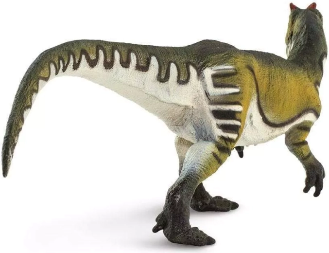 Realistische afwerking van de roofdino