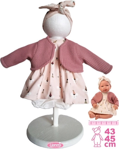 Kleertjes voor babypop New Born Llorens 43–45 cm