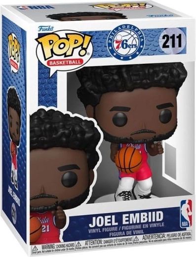 Funko Pop! Basketball NBA-figuur Joel Embiid (Philadelphia 76ers) - 1 stuk