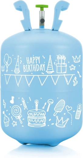 Draagbare wegwerpfles met miniregulator