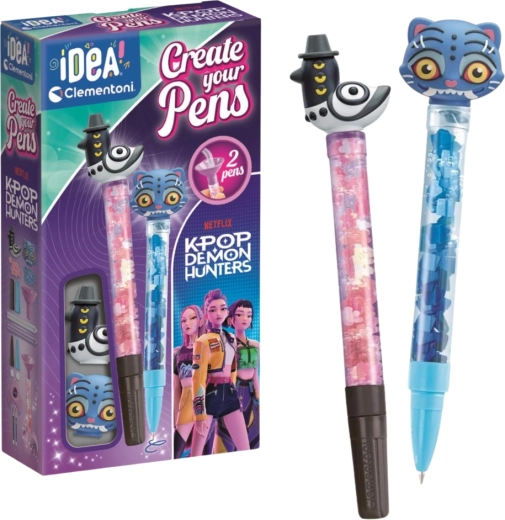 Clementoni Idea Art mini-penfabriek K-pop Demon Hunters Derpy en Sussie