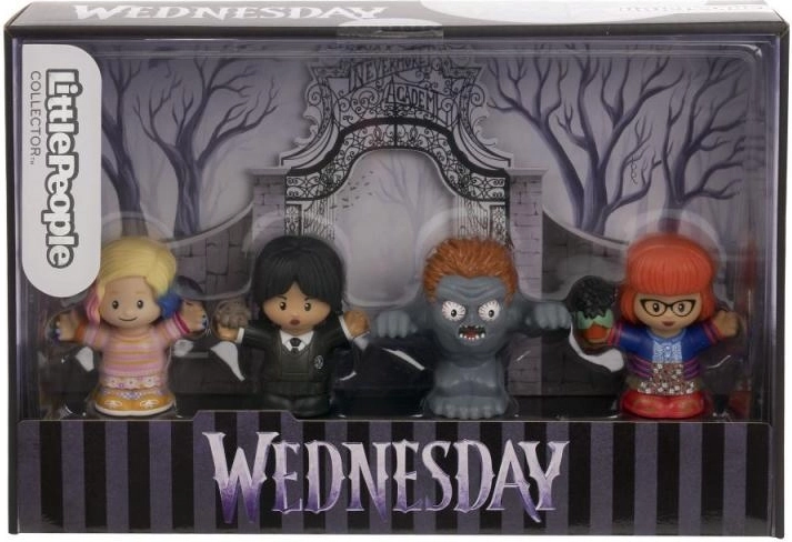 Set van beeldjes Little People Woensdag 4-pack