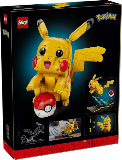 Iconisch displaymodel van Pikachu met Poké Ball
