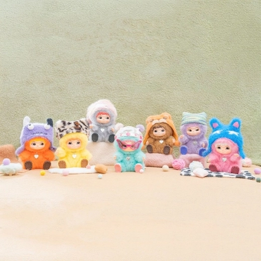 Blind box-verrassing en verzamelkaart
