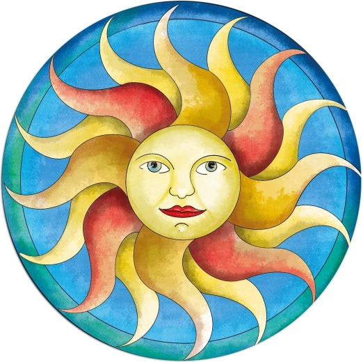 Rond puzzel CURIOSI Picoli Zon 33 stukjes