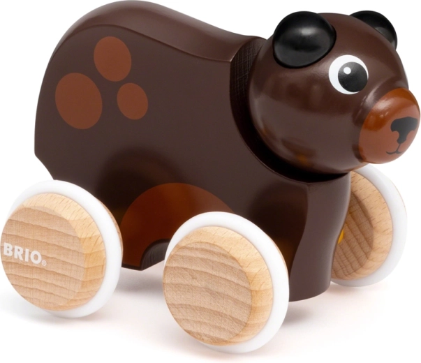 BRIO grappige rijdende beer