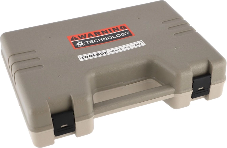 Stevige koffer voor gemakkelijk opbergen en meenemen