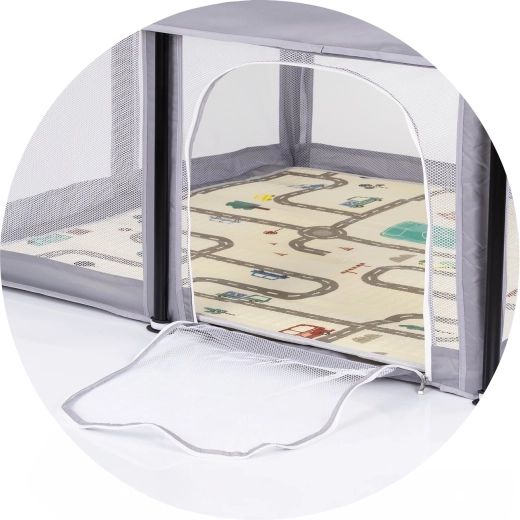 Ritsdeur voor zelfstandig in- en uitstappen