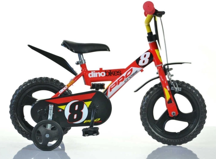 Dino Bikes kinderfiets 12" rood 2017
