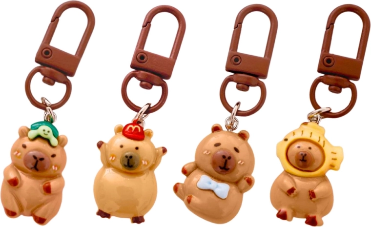 Schattige capibara-varianten