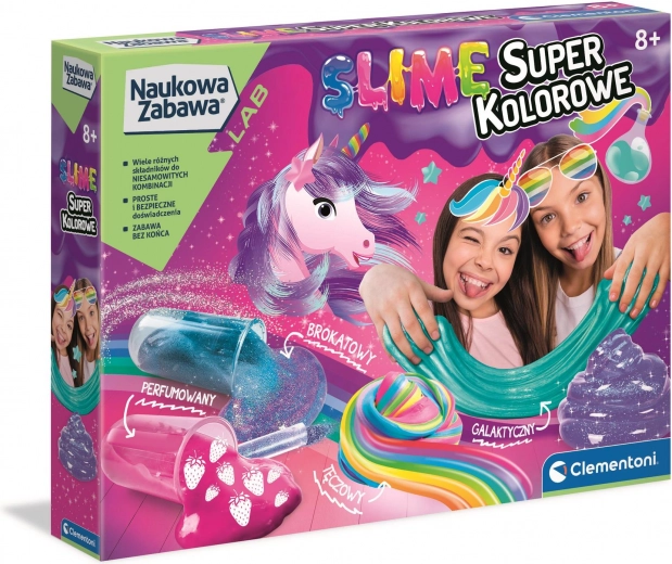 Naukowa Zabawa Super kleurrijke slijmen