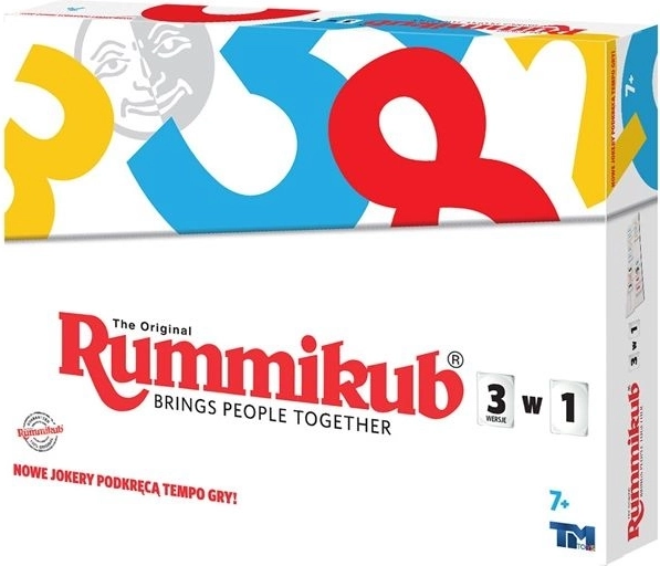 TMT Rummikub 3-in-1 gezelschapsspel