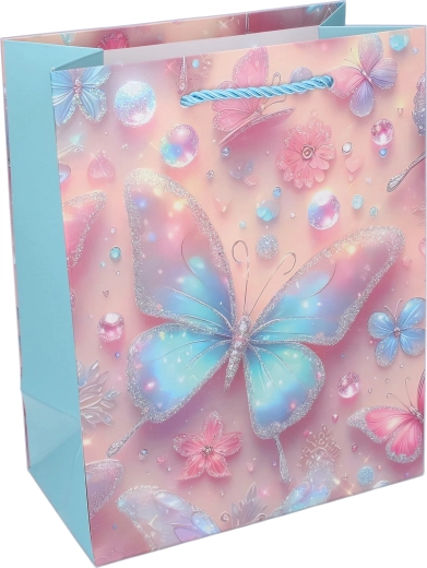 Kwaliteitspapier en zijkanten met vouw voor grotere capaciteit