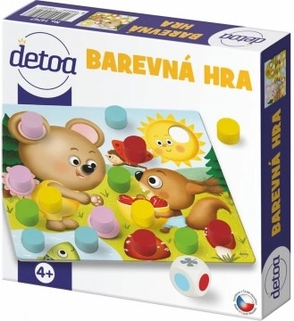 Detoa kleurrijk bordspel voor kinderen